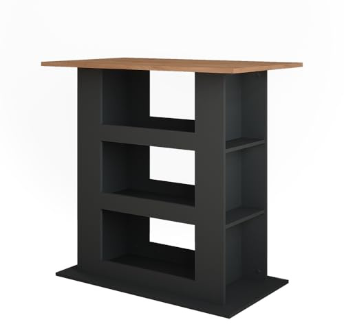 Vicco Tavolo da bar Repose, Rovere dorato/antracite, 110 x 65 cm