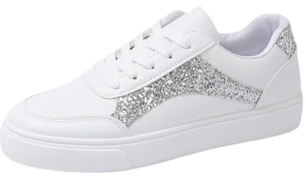 Sneakers Donna Eleganti Scarpe Ortopediche Donna, Scarpe comode per pianta Larga, Plantare Comfort, Memory Foam, Antiscivolo, per Lavoro in Piedi, Camminata, Antiscivolo Donna