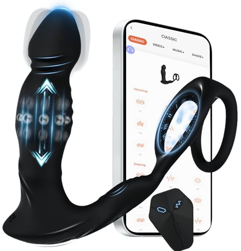 Vibradores Anales para Hombres Estimulador Prostata Vibrador Consolador