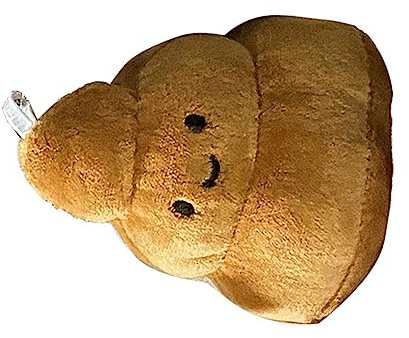 Chrees Peluche Cacca, Simpatico Peluche Emozione Divertente con Magnete per Borsa da Scuola per Ufficio, Ciondolo Decorativo Leggero e Portatile