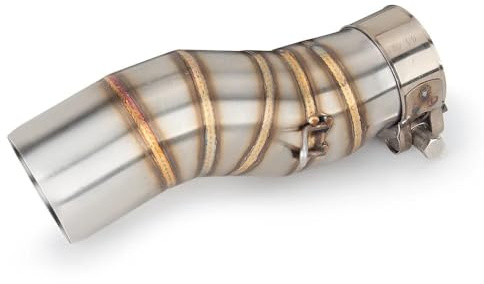 Marmitta Moto Tubo Intermedio Slip-on Adatto Per Scarico Moto 450MT 450 MT In Acciaio Inossidabile Modificato Per Interfaccia Da 51 Mm. Di Collegamento Centrale Fuga