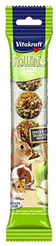 Vitakraft Rollinis gnagare & kanin – äpple – 7 stycken