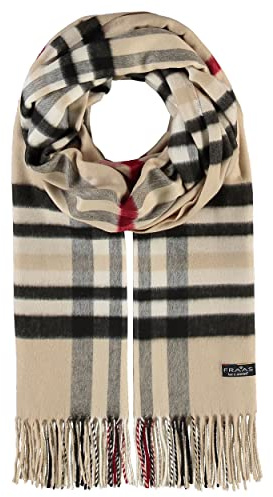 FRAAS Écharpe Cashmink 56 x 200 cm - Plus douce que le cachemire - Made in Germany - Écharpe à carreaux pour femmes et hommes - Idéale pour l'automne et l'hiver