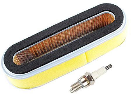 OxoxO Air Filter Spark Plug Compatible with GV150 GV200 GXV120 Engines HR214 HR194 HR195 HRA214 Lawn Mowers Replace # 17210-ZE6 17210-ZE6-003 17210-ZE6-505 17211-888-013