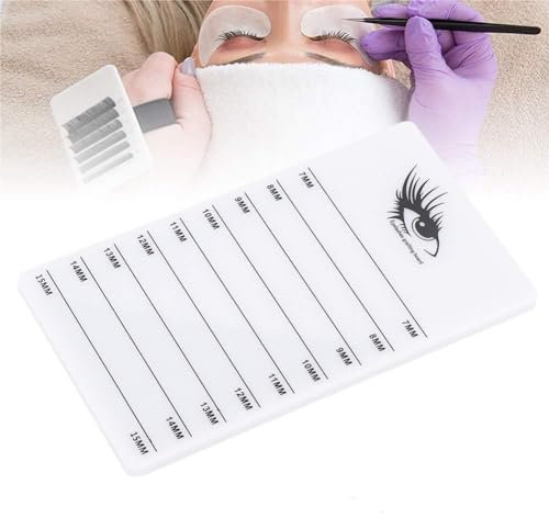 7-15mm Wimpernschalenständer, Wimpernverlängerung Pfropfen Pflanzen Acrylplatte Make-up-Tool Wimpernhalter Palette