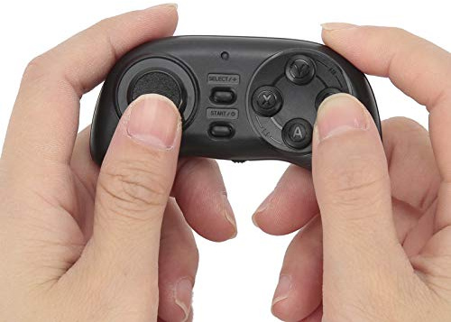 BTER Mini Controller di Gioco Wireless, Gamepad Bluetooth Portatile ， Gamepad da Gioco con Distanza di Controllo da 32,8 Piedi Costruito in Batteria Ricaricabile per per