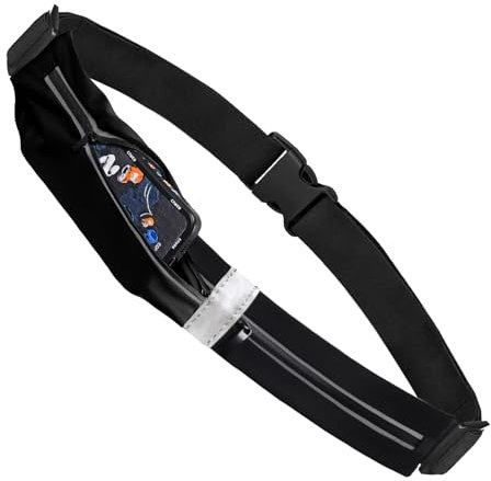 TAN.TOMI Laufgürtel Laufgürtel für Handy Lauftasche Jogging, Hüfttasche, Sportgürtel Handytasche Sport Jogging Wasserfest Sportgürtel für Fitness, Wandern