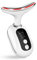 2024 New Face Massager，Portable Skin Tightening Beauty Toning Device，with 45 ± 5°C Heat and 4 Massage Modes for SkinTightening & Neck Lifting EMS Massage Face Firming for Women (White) Facial Massager