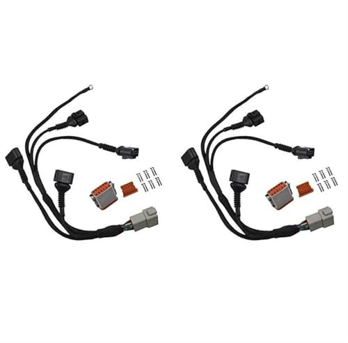 Zündverteiler 2 Stücke 1,8 T Zündspule Kabelbaum Webstuhl Für VW Für Golf Für Jetta Für Passat 1.8L L4 Turbolader Ersatzteile Blockzündspule