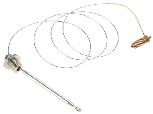 FUXIU Sensore di Controllo Temperatura per Friggitrice A Gas Accessori Valvole Gamma 120 A 200 °C Sonda Asta Termocoppia per Sit 710