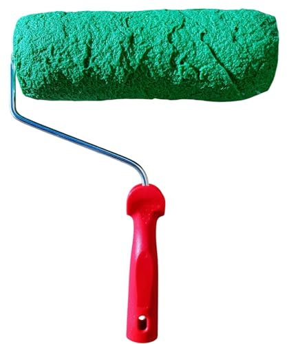 Rodillo hormigón impreso estampado Textura mortero, cemento, Monocapa Paredes efecto Roca GUADALQUIVIR, Tematización Roller Stamp Concrete (GUADALQUIVIR)