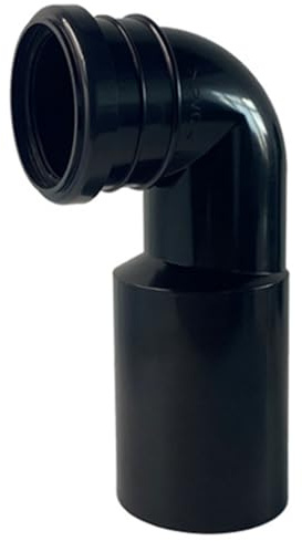 Conector de inodoro montado en la pared, PVC D90 a 110, codo de drenaje universal, pieza de conexión para tanque de inodoro de baño