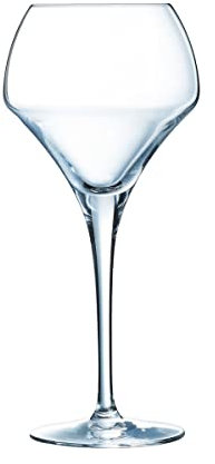 Chef & Sommelier U1010 Verre à Pied Open Up Round 37 cl, en cristallin (Lot de 6) Transparent
