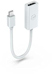 Mobility Lab Mini DisplayPort/HDMI - Adaptador para cable (HDMI, Mini DisplayPort, Macho/hembra, Color blanco)