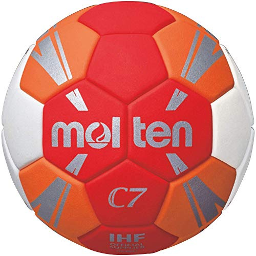Molten C7 Handboll, Red/Orange/White/Silver, 0