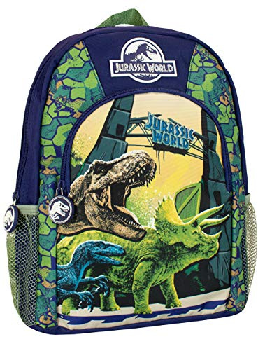 Jurassic World Zaino per Bambini Dinosauri Blu