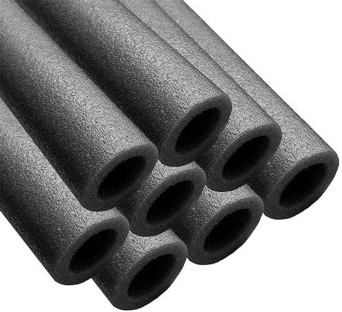 Clever Leon Schaumstoff Rohre Trampolin Stangenschutz Polster Für Trampolinstangen 8 Stück Schaumstoffhülsen Für Trampolinstangen 180 cm grau