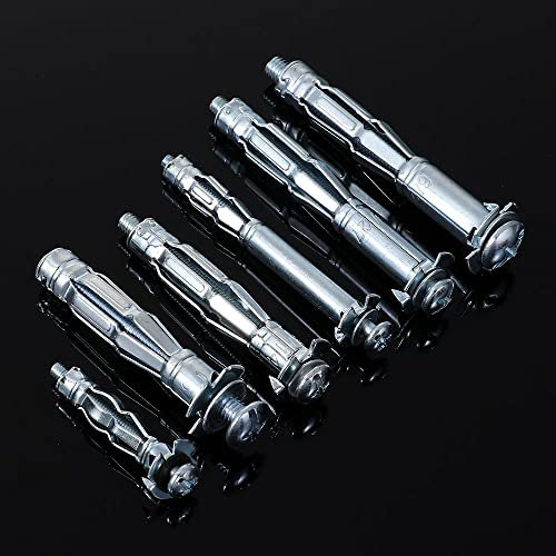 GETREY Dehnbolzen Rawl, Ankerbolzen, schweres Set Zink-Wandankerschrauben-Sortimentsset Deckendehnschrauben Handwerkzeuge (1 Stück) (Farbe: M5 x 65) (Farbe: M4 x (Color : M4 X 60)