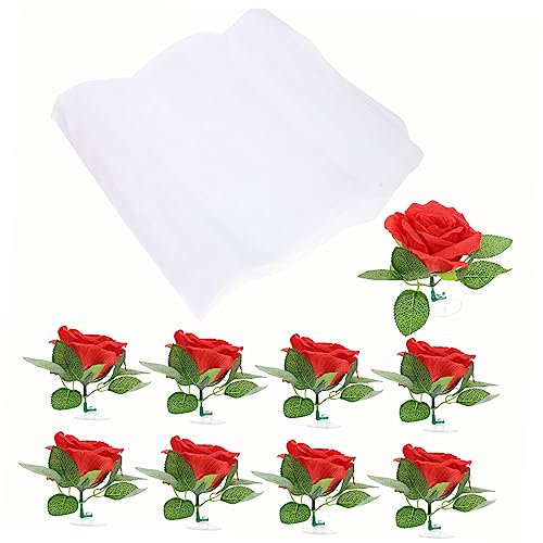 Cabilock String Hochzeit Auto Blume 1 Set Hochzeit Auto Rose Decor Faux Rosen Anordnung Für Decor