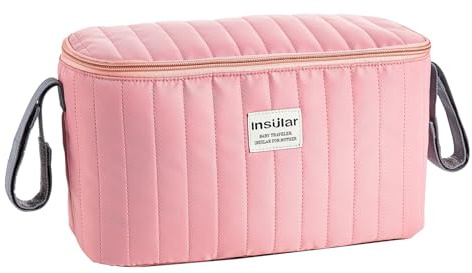 SONARIN Multifunktionale Wasserdichte Kinderwagentasche Organizer,Tragbare Leichte Buggy Organizer Tasche Universal Kinderwagen Organizer Aufbewahrungstasche Mama Tasche