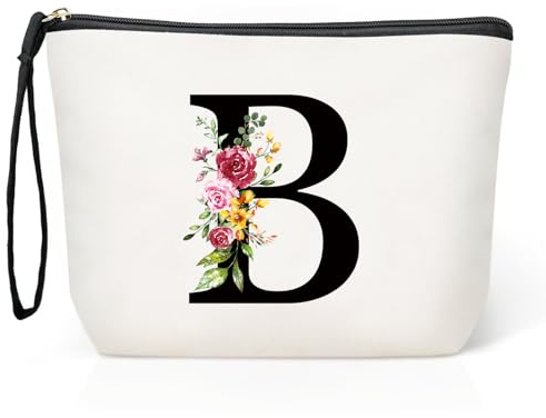 Große Make-up-Tasche Kosmetiktasche, Muttertagsgeschenk, Schminktasche Damen, Geburtstagsgeschenke für Frauen Mädchen Teenager, Hochzeit Geburtstag Geschenke für Freundinnen, Braut, Brautjungfern B