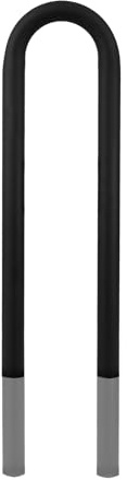 MORIA DESIGN Fahrradständer Bodenparker 110 x 25 cm für 2 Fahrräder | Mountainbike, MTB, E-Bike, 2 Fahrräder, Fahrradanlehnbügel, galvanisiert, pulverbeschichtet, Bodenparker, Garage, Garten