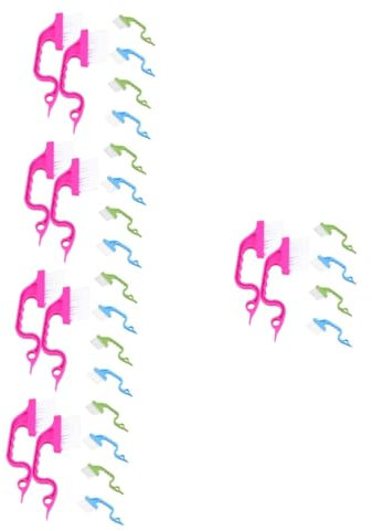 MAGICLULU 30 Pezzi Spazzola Per Pulizia Finestre Strumento Traccia Spazzola Per Pulizia Fessure Spazzola Per Pulizia Scanalatura Finestra Spazzola Per La Pulizia Spazzola Per Pulizia