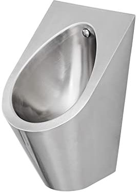 Urinario de acero inoxidable 304, inodoro de baño, urinario de pared para hombres, inodoro público, urinario de inodoro vertical con sistema de descarga por inducción, utilizado en hogares, hoteles (j