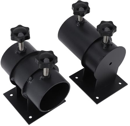 TOPINCN Patio Umbrella Holder for Deck Railing, Adjustable Deck Umbrella Mount Outdoor, Heavy Duty Umbrella Stand Bracket Deck Railing Clamp Patio Deck Mount Outdoor Parasol Base Stand