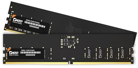 DATO DDR5 UDIMM 64GB Kit 32GBx2 Desktop RAM 5600MHz PC5-44800 CL46 1.1V 288-Pin Non-ECC sin búfer dimm, módulo de memoria de escritorio