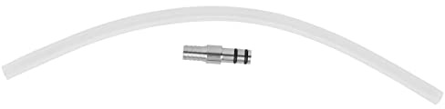 ANKROYU Tubo de llenado de cerveza de acero inoxidable 304 Manguera de conector de elaboración casera para barriles Fermentación de barriles 9,4 mm de diámetro 370 mm de longitud A