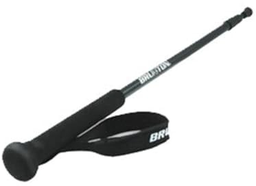 Brunton Three-section Monopod for Binoculars and Transits | Adjustable Aluminum Staff, Stabilization Platform, 1/4-20 Thread, For Pocket Transits, Cameras, and Optics