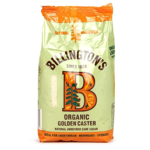 Billingtons | Organic Natural Caster | 1 x 500g (UK)
