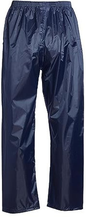 Blackrock Navy Cotswold Pantaloni Impermeabili, Uomo Donna Unisex Overtrousers, Cuciture Completamente Nastrate, Protezione Lavoro e utilità, Pioggia, Outdoor, Tempo Umido (34-36 Vita)
