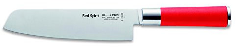 F. DICK Usuba, Red Spirit (Messer mit Klinge 18 cm, X55CrMo14 Stahl, nichtrostend, 56° HRC) 8174318