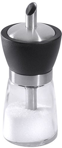 Azucarero Dosificador De schwerem Press Cristal con tapa de acero inoxidable 18/10, con largo dosificadora Tubo/altura: 16 cm | ERK