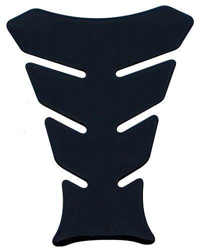 BIKE-label Tankpad 3D Motorrad Aufkleber Black schwarz 500946VA