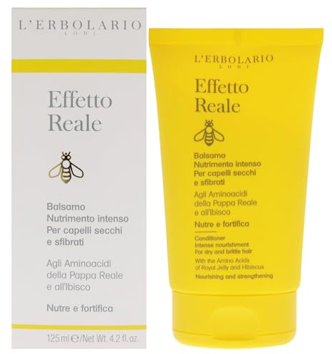 L'Erbolario Effetto Reale Balsamo Nutrimento Intenso Per Capelli Secchi E Sfibrati 125ml