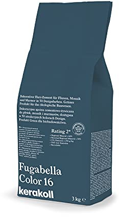 Kerakoll Fugabella® Color 16 1 Sack Fugenmörtel Paste für Außen- und Innenbereich 3 kg