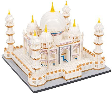 LULUFUN Taj Mahal Kit di blocchi da costruzione Mini blocchi da costruzione e modello di architettura, set perfetto per bambini più grandi e adulti 4036 pezzi