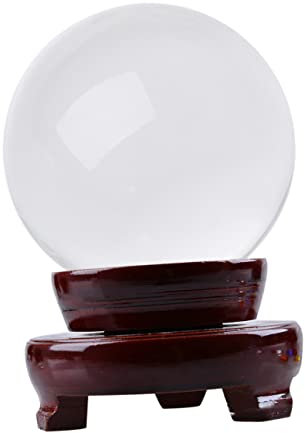 Warmhm 80 Mm Kristallkugel-ausstellungsständer Für Meditation Feng Shui Bürodekoration