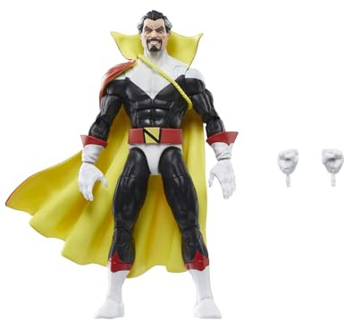 Hasbro Marvel Legends Series, Conte Nefaria, action figure collezionabile per adulti ispirata ai fumetti di Iron Man in scala da 15 cm, con scheda plastificata in stile vintage