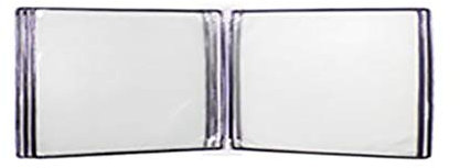 Hängender Wandaktenordner, an der Wand befestigter Aktenhalter, hängender Wandaktenorganisator, Dokumentenhalter A4 mit 5 Feldern und 10 Taschen for die Anzeige (Metall) 35 * 24 * 4,5 cm (Farbe: E) (F