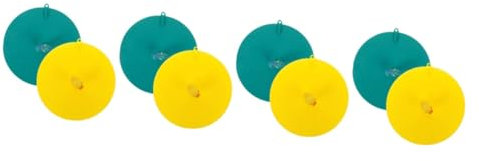Housoutil 8 STK Bodenablaufabdeckung Badewanne Kanaldeckel universeller Wannenstopper Waschbeckenstopper Badestopper Deo-Abdeckung Zubehör Ablassschraube gelbe Ente Kieselgel