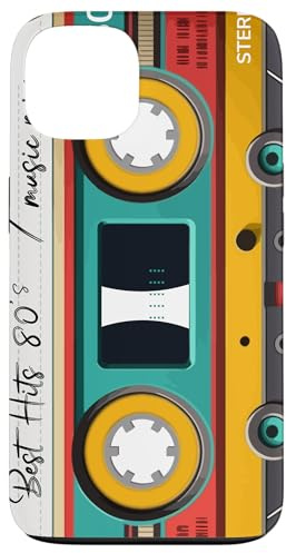 Kassette Audio Musik Retro Jahr 1980-80s Mix Best of Hülle für iPhone 13