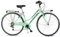 Velomarche Bazam - Damenfahrrad City Bike Fusion 28 Zoll, 6 Gänge, Stadtfahrrad, Stahlrahmen, Erwachsene Damen, Größe 46, Hellgrün