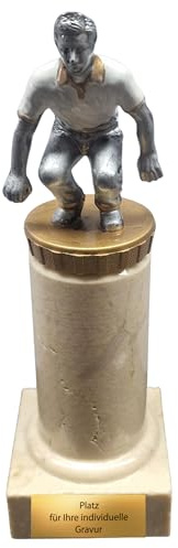 eberin · Ehren Sie den besten im Boccia, Boule, Bosseln, Pétanque mit einem Pokal · Boule-Turnier · Bosseln-Wettbewerbe · Pétanque-Meisterschaften · Hobby · personalisierbar (OHNE Gravur)