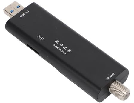 HDTV Mate ATSC 3.0/1.0 USB 3.0 TV Tuner, Digital Terrestrial Signal Tuner Support 4K OTA Channel Broadcast, TF DVR Recording
