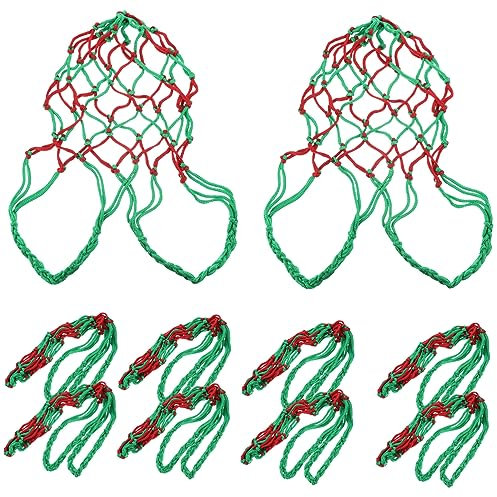 CIYODO 10pièces Maille pour Fruits Et Légumes Hammock à Melon De Rangement Pratique pour Cuisine Et Jardin