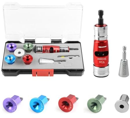 8 in 1 Wire Stripping and Twisting Tool Electric Drill Wire Stripper Fast Wire Set Stripper Peeling Wire for Drill Machine Tool